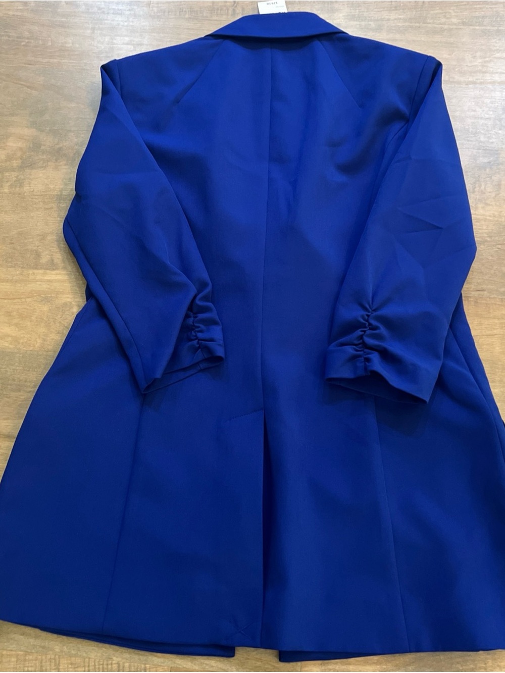 INC International Concepts Women's Cobalt Blue Tailored Blazer - Picture 8 of 8